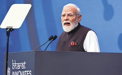 PM Narendra Modi was speaking at inauguration of Bharat Innovates event in France