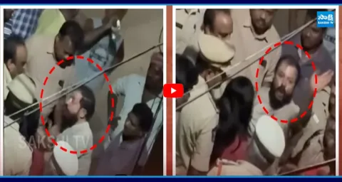 TDP MLA Chintamaneni Goes Viral for Aggressive Behavior on Street 1