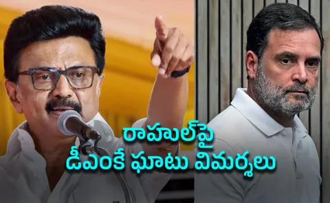 DMK Launches Sharp Attack on Rahul Gandhi