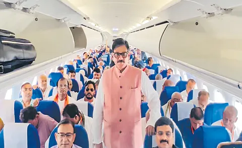 Jewar farmers make air travel debut boarding first Noida Airport flight