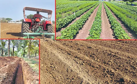 Sagubadi: Water conservation through trenches in elnino season time