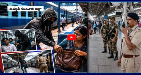 Robbery In Express Trains At Guntur District 1