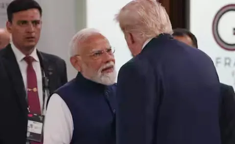 Modi Tells G7: Indians Also Lost Lives Trump Also There