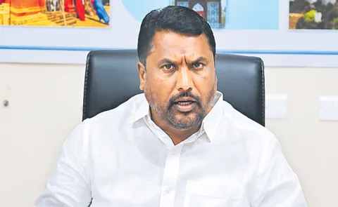 Minister Adluri Laxman Kumar challenges Harish Rao