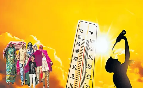 Temperatures recording higher than normal in telangana
