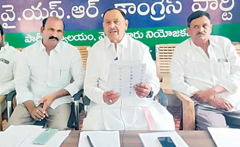 Shettipalle Raghurami Reddy comments over Voter List
