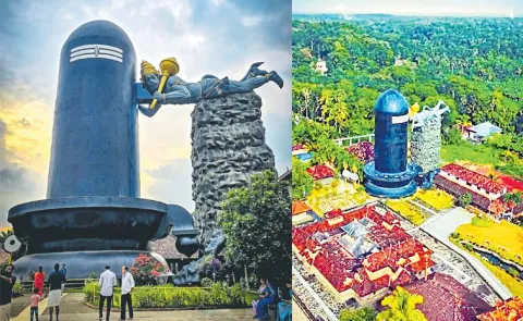 Chengal Shiva Parvati Shrine: The Tall Shiva Lingam Devotion