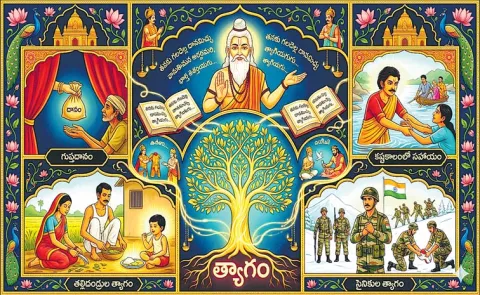 The Greatness Of Sacrifice Written By Dr Kandala Satyanarayana Murthy