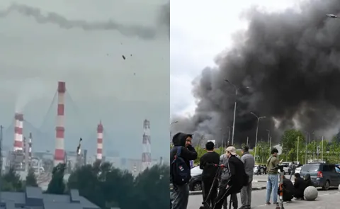 Ukraine hits Moscow oil refinery again part of massive drone wave inside Russia