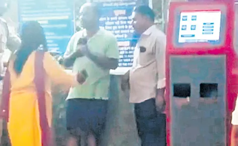 Female railway official assaults passenger