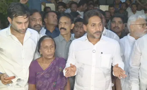 YS Jagan commented on Sai Krishna case