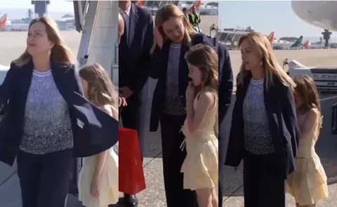 9 year old daughter of Italian PM Giorgia Meloni goes viral