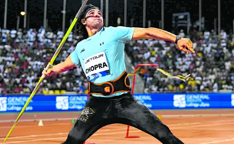 Neeraj Chopra to compete in the Doha Diamond League today