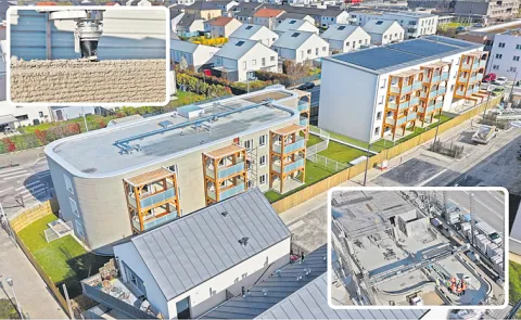 Europe largest 3D-printed apartment building
