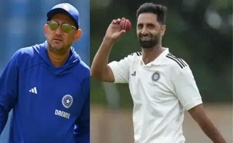 Auqib Nabi Joins Team India Before IND vs AFG Test