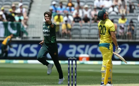 Pakistan Bowlers shine in 2nd ODI too, Aussies set down for just 231 runs