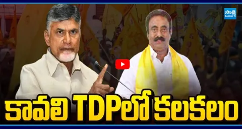 ababu Impatience On Kavali MLA Kavya Krishna Reddy 1