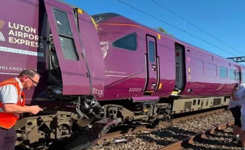 Two Trains Collide Near London, Injuries Reported