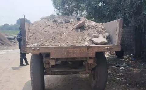 Where Construction Waste Deployed in Hyderabad Details Inside