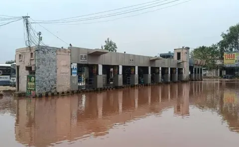 Heavy Rainfall In Krishna And NTR District