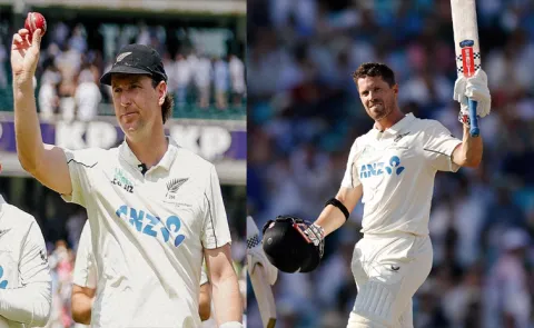 Henry Nicholls Century New Zealand-352-Runs-Lead Vs ENG 2nd Test