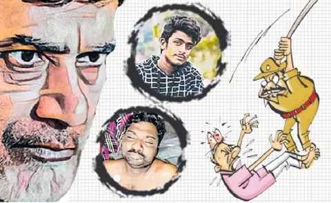 Vijayawada police lockup death case is creating a sensation across the country