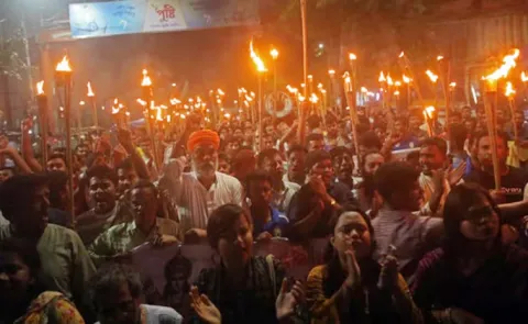 Hindus hold massive protest And raise Jai Shri Ram chants in Dhaka