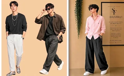 Relaxed Fit Pants That Combine Comfort And Class Korean Fashion
