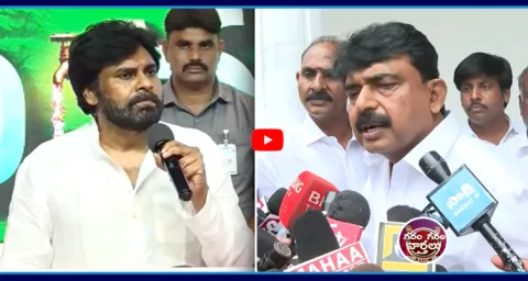 Perni Nani And Roja Mass Counter To Pawan Kalyan  1