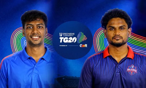 TG20 League 2026 RRR vs ANK: Singhs Shine Nalgonda Score 189