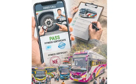 Fitness certificates issued for buses over video call