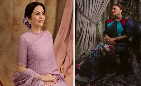 Nita Ambani, Natasha Poonawalla's Sarees Prove Craft Is the Ultimate Luxury