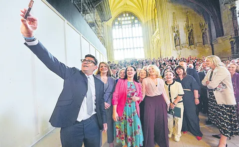 Greater Manchester former Mayor Andy Burnham Next British Pm