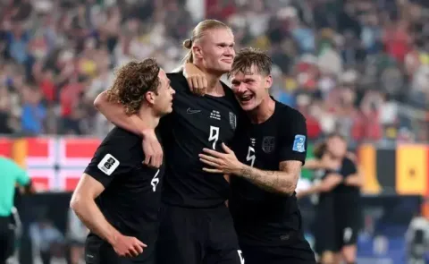Erling Haaland Double Goals-Norway Beat Sweden Enters Knock-out FIFA WC