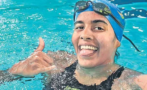 Vritti Agarwal sets national record in National Senior Swimming Championship