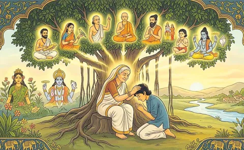 A Moral Shataka Neethi Story Written By Dr Kandala Satyanarayana Murthy.