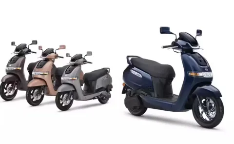 TVS iQube Electric Scooter Crosses 10 Lakh Units Production Milestone