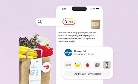 AI New Feature Ask Door Dash Technology