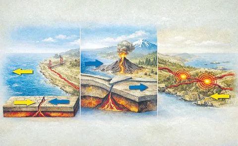 Explanation of Tectonic Plates and Plate Boundaries