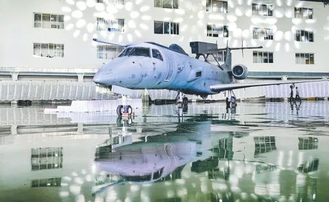 Set India indigenous Netra Airborne Early Warning and Control System