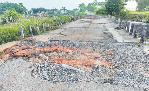 Severe delays and negligence in road construction works in Telangana