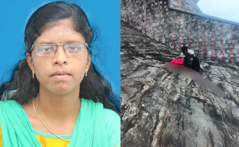 Nadu Woman Dies After Fall From HilltopTemple As Monkeys Surround Her