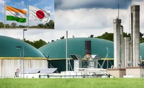 India-Japan Mega Biogas Push 1,000 Methane Plants to Fuel CNG Future