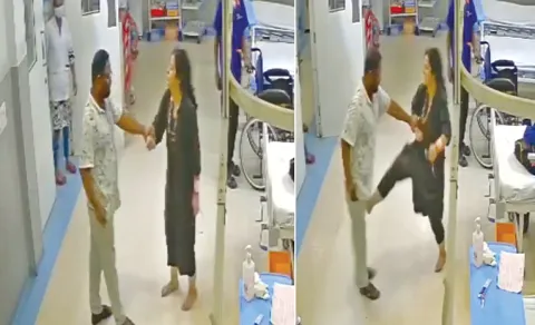  Women Hulchul In Hospital At LB Nagar