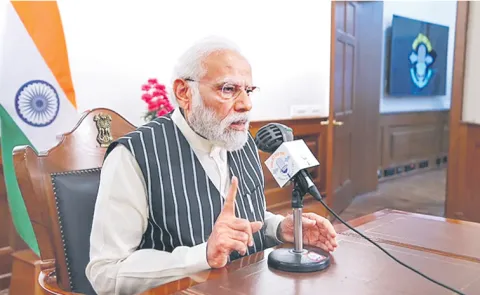 country achievements and mentioned the growing strength of self-reliant India