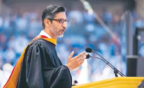 Sakshi Guest Column On Google CEO Sundar Pichai Speech at Stanford University