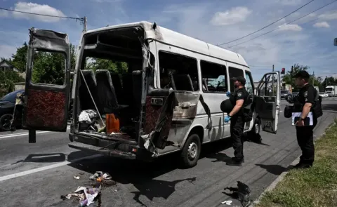 Russian missile-drone attacks On Ukraine At-Least 8 Members-Demise