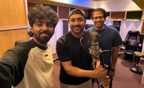 Suriya sung by a song latest Movie vishwanath and sons 