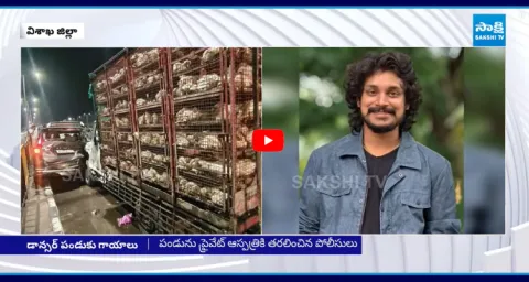Dhee Fame Dancer Pandu Road Accident In Vishaka Dist 1