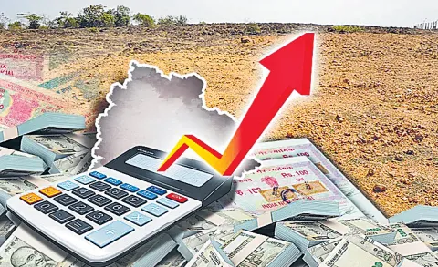 Revenue Department negligence in registering revised land values
